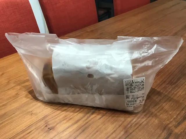 包装されたホテル食パン