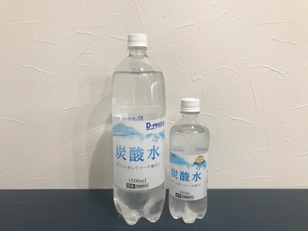 D-PRICE 炭酸水 (1.5L)