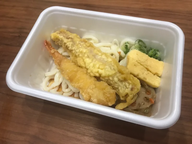 大黒様のうどん弁当を実食